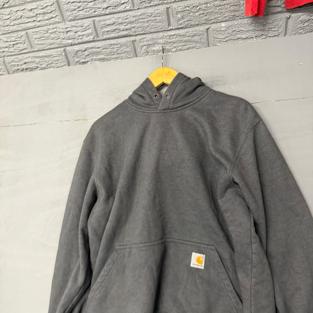 Carhartt Charcoal Hooded Pullover Sweatshirt